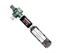 Zeroupshop M001 Kelvin Wire Resistance Voltage And Current Meter For USB Connections For Electrical Measurement, Fast Power Analysis And Portable Use By Technicians