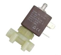 Zeroupshop Metal Steam Solenoid Valve 230V 50Hz AC Coffee Machine Replacement Component Three-Way Two-Way Hot Water Flow Control System(Three way)