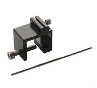 Zeroupshop Motorcycle Chain Sprocket Alignment Tool - Metal Motorbike Chain Alignment Gauge With Positioning Screw For Precise Chain Setup And Adjustment(black)