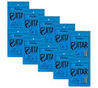 Zeroupshop Orphee For RX Series Electric Guitar Strings 10 Sets, Nickel Alloy Wound with Hexagonal Carbon Steel Core, Super Light 9-42/10-46/11-50 Assorted Gauges for Beginners