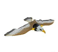 Zeroupshop Plastic Falcon Bird Scare Decoy Hanging Garden, For Eagle Deterrent, For Pest Control Farm Outdoor Use Battery Operated Realistic Hawk Repeller to Protect Plants Crops (5pcs)