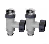 Zeroupshop Pool Plunger Valve Replacement Part Water Flow Control System For Intex 1500-4000 GPH Pumps For 10747 25010 Models(2pcs)