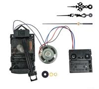 Zeroupshop Quartz Pendulum Clock Movement Set With Chime Box DIY Clock Making Kit Replacement Parts For Clock Repair Battery-Operated Hourly Musical Tunes(A)