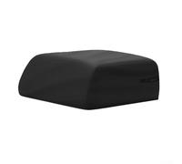 Zeroupshop RV Air Conditioner Cover 600D Oxford Waterproof Dustproof Protector for Camper Trailer AC Unit, heavy-duty for outdoor Shelter Against Rain Snow UV, Black(110 * 80 * 38CM)