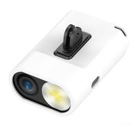 Zeroupshop Shockproof Silicone Case for Garmin Varia Vue, Non-Slip Protective Cover with Precise Cutouts and Secure Grip, Lightweight Compact Design for Cycling Protection(White)