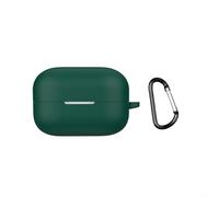 Zeroupshop Silicone Earbud Case for SONY LinkBuds Clip WF-LC900 Snug-Fit Protective Cover, Easy-Clean, Compact Dimensions(Dark Green)