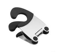 Zeroupshop Silicone Tipped Kitchen Clip 3pcs Heat for proof Handle Silicone | Soft silicone tips prevent scratches, secure hold on hot pots, ergonomic handle, red black grey options