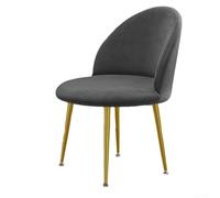 zeroupshop Silver Fox Velvet Chair Cover, Stretchable Duckbill Chair Cover Slipcover, Back Chairs Cover Elastic Washable Removable Chair Protector(black)