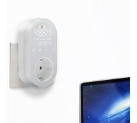 Zeroupshop Smart WiFi Programmable Thermostat Socket, with Touchscreen and Temperature Probe, Heating Cooling Modes, App Control for Electric Floor Heating(2)