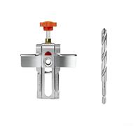 Zeroupshop Stainless Steel Cabinet Door Fitting Device With Optional Base And Drill Bit For Broader Application Range(C)