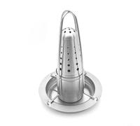 Zeroupshop Stainless Steel Chicken Roaster 18x23cm Rust-Resistant