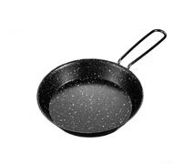 Zeroupshop Stainless Steel Folding Handle Frying Pan, Non-Coating Grill Skillet for Induction Gas Stovetops, Compact Portable Cookware for Camping forOutdoor Cooking Picnic, 20cm(16cm)