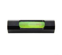 Zeroupshop Strip Level Meter 0.02mm/m for SPIRIT Level Bar Type Bubble Vial for Machine Tool Alignment Construction DIY Portable Black White 85x20x20mm(C)