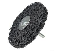 Zeroupshop Strip Wheel Rust Remover, 100mm/75mm Angle Grinder Discs, with 6mm Shank, for Stainless Steel, Aluminum, Wood, Clean Grinding Wheel, for Electric Drill(6X100mm)