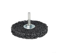 Zeroupshop Strip Wheel Rust Remover, 100mm/75mm Angle Grinder Discs, with 6mm Shank, for Stainless Steel, Aluminum, Wood, Clean Grinding Wheel, for Electric Drill(6X75mm)