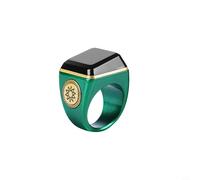 Zeroupshop Tasbih Counter Prayer Smart Rechargeable Tasbih Counter Ring Digital Tasbih for Zikr Ring Waterproof for Prayer Digital for Zikr Reminder for Muslims(20mm Green)