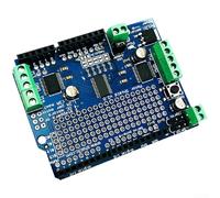 Zeroupshop TB6612 Motor Shield for Arduino, I2C Stepper & DC Driver Module, 1.2A Continuous 3A Peak, Stackable up to 32 Boards, Fits for R3 For Mega Due Leonardo