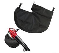 Zeroupshop Tear-Resistant Leaf Vacuum Collection Bag with Convenient Zipper, Fits for Einhell GE-CL 36 Li E-Solo and for Gardenic Hof 3000W, Black Replacement Accessory