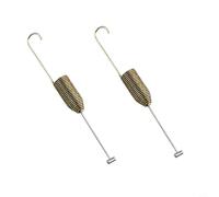 Zeroupshop Throttle Return Spring Attachment for For EZGO For RXV Cart, Metal Gold Pedal Return Kit Ensures Smooth Control and Safe Operation, For Install(2pcs)