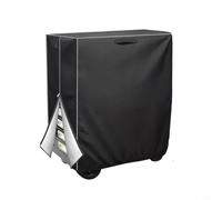 Zeroupshop Welding Cart Cover Heavy Duty Oxford Waterproof Dustproof Shield for MIG TIG Carts and Plasma Cutter Rolling Cart with Gas Cylinder, Side Zipper for ACCESS, Black, 94x46x119cm(210D)