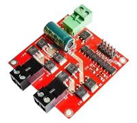 Zeroupshop XY-160D Dual Channel DC Motor Driver Module 12V 24V 7A H-Bridge L298 Logic Controller, for Robotics Automation Projects, with Input and Overcurrent