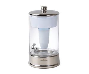ZeroWater ZBD-040-1 2.5 Gallon Beverage Water Dispenser, Clear/Chrome