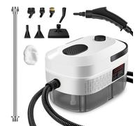 Zerpyor Handheld Steam Cleaner, Powerful Multi-Purpose Steamer, 2500W, 15 Seconds, 3-Stage Temperature, 32oz Deep Cleaning Steam with 10 Window Attachments