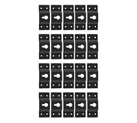 Zerthaus DIY Audio Sound Box Speaker Wall Mount Iron Hook Hanger Plate 20PCS