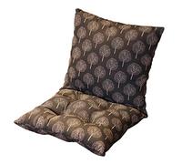 Zerxi Thick Printed Chair Cushion 40 x 80 cm Square Seat Pad Back Cushion One-piece Style Seat Mat 16 x 32 Inch Separable Soft Breathable for Office Dining Classroom Garden Outdoor (Tree #2)