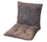 Zerxi Thick Printed Chair Cushion 40 x 80 cm Square Seat Pad Back Cushion One-piece Style Seat Mat 16 x 32 Inch Separable Soft Breathable for Office Dining Classroom Garden Outdoor (Wave #2)