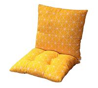 Zerxi Thick Printed Chair Cushion 40 x 80 cm Square Seat Pad Back Cushion One-piece Style Seat Mat 16 x 32 Inch Separable Soft Breathable for Office Dining Classroom Garden Outdoor (Stripe #1)