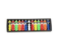 zeryor 1pc Plastic Abacus 13 Rods with Colorful Beads - Educational Stationery for Cognitive Development, Functional Tools for Computational and Arithmetic Learning, Great Educational Tool