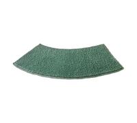 zeryor Quadrant Curved Bath Mat, Microfibre Fan Shaped Corner Shower Mat Non Slip Soft Bath Rug with TPR Backing, Super Absorbent Bathtub Floor Carpet for Quadrant Shower Stall, 40x100cm (TYPE - 3)