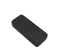 Zescyha Hard Shell Glasses Case, Protective Glasses Case for Men Women with Leather Surface, Durable & Stylish Black Eyewear Storage Box, Compact Case for Sunglasses, Optical & Reading Glasses