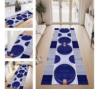 ZESEWU Carpet Runner Hallway Indoor Entryway Rug Non-Slip Area Rugs Washable Durable Abstract Carpets Kitchenrug 80X100CM Corridor Runner Rugs Living Room Bedroom Home Office Floor Mats