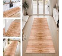 ZESEWU Carpet Runner Hallway Indoor Entryway Rug Non-Slip Area Rugs Washable Durable Brown Abstract Carpets Kitchenrug 80X100CM Corridor Runner Rugs Living Room Bedroom Home Office Floor Mats