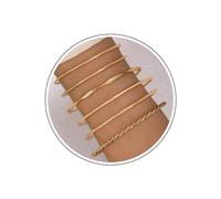Zeshimb Gold Tone Cuff Bangle Bracelet Set Multi Open Wrap Bangles Stacking Thin Cuff Bangles Indian Bollywood Open Cuff Bangles Adjustable Ethnic Glossy Textured Bracelets Jewelry for Women