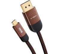 Zeskit 1m USB-C to DisplayPort Cable (DP2.1 DP80 Certified, 80Gbps)