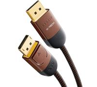 Zeskit X-Tech VESA Certified DisplayPort 2.1 Cable DP80 80Gpbs, 3ft