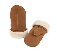 Zessano Mens Winter Mittens (Cognac, Medium)