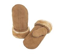 Zessano Mens Winter Mittens (Tan, Medium)
