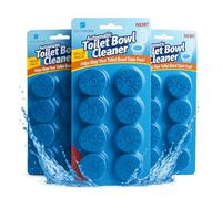 Zest Aroma 24pk x 50g Toilet Cistern Blocks, Blue Ocean Scent Freshener Tablets, Powerful Rim and Bowl Cleaning, Long-Lasting Fragrance, Prevents Limescale, and Effectively Fights Odours