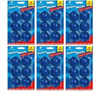 Zest Aroma 48pk x 50g Toilet Cistern Blocks, Blue Ocean Scent Freshener Tablets,Powerful Rim and Bowl Cleaning, Long-Lasting Fragrance, Prevents Limescale Effectively Fights Odours