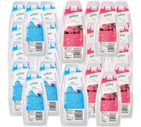 Zest Aroma Gel Air Fresheners - Pacific Surf & Fresh Berries Scents, Odour Eliminator Room Bathroom Air Fresheners, Toilet Deodorisers, Long-Lasting Room Fragrance for Home & Office (Pack of 6)