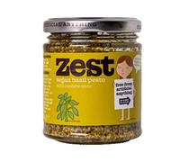 Zest Basil Vegan Pesto 165 g (Pack of 6)