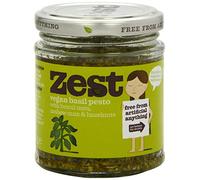 Zest Foods Basil Pesto Suitable For Vegans 165g (Pack of 3)