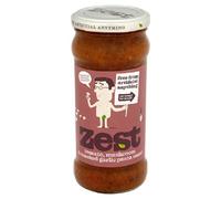 Zest Foods Tomato Mushroom & Smoked Garlic Pasta Sauce 350g (Pack of 6)