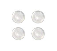 Zest Locator Genuine Original Male Retention Inserts Caps, Clear 5.0 lbs (4-Pack)