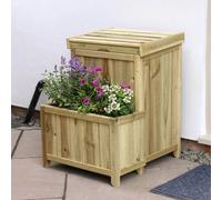 Zest Outdoor Living Parcel Store With Planter