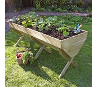 Zest Outdoor Living Raised Wooden Veg Bed 2M